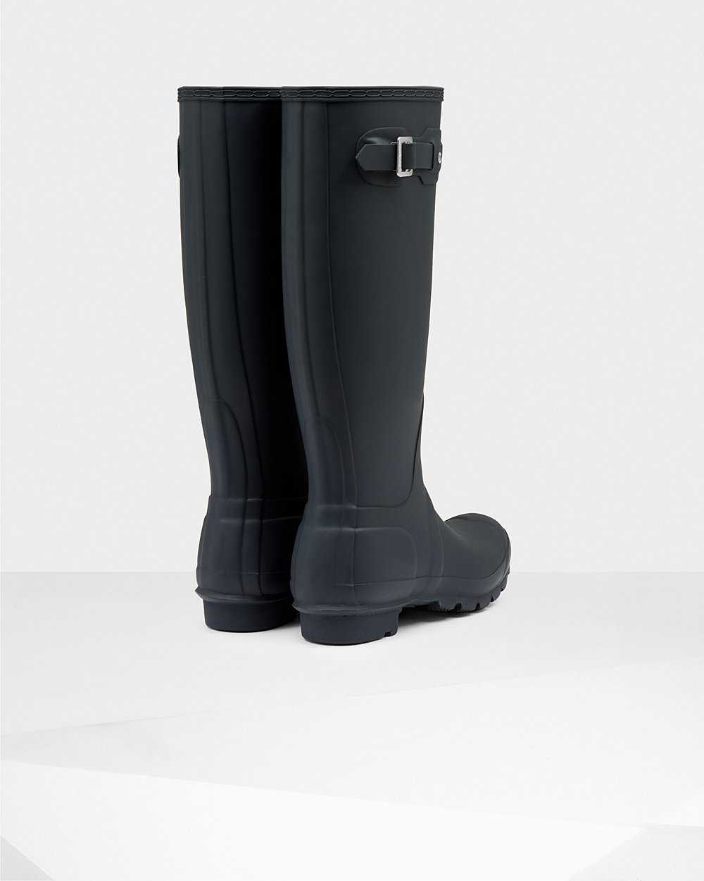 Hunter Original Tall Rain Boots - Cheap Online Womens Navy - GJBAHQ953